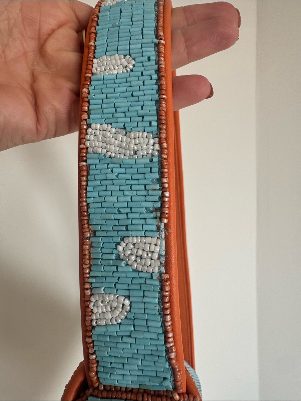 STAUD Tommy Beaded Aperol Spritz Purse - Picture 7 of 9